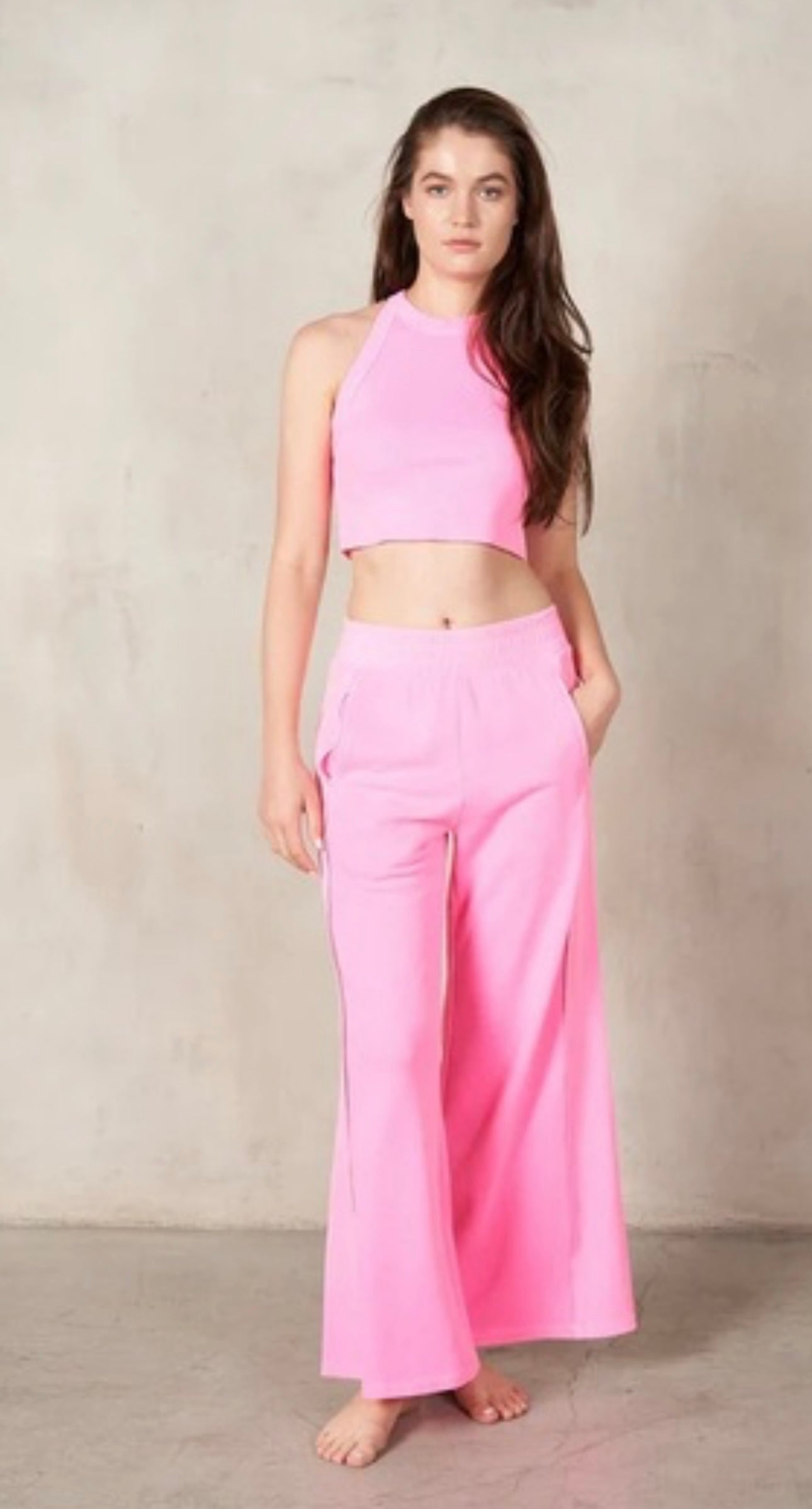 Taylor Crop Halter and Pants Set