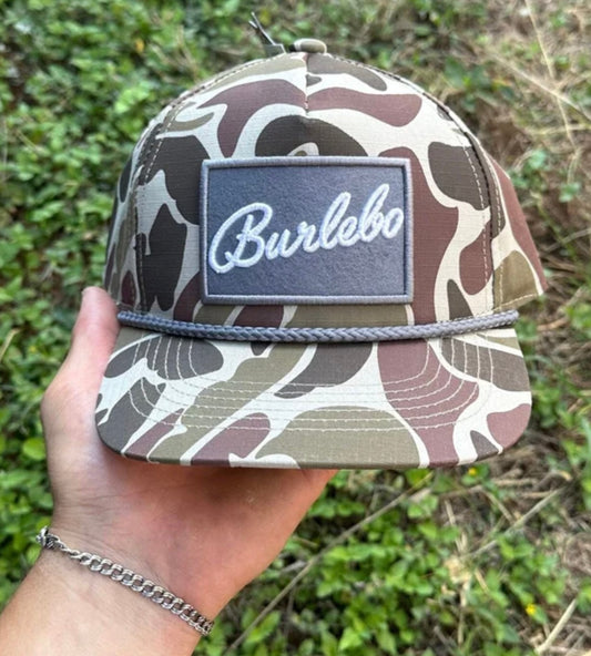 Burlebo Grey Patch Hat