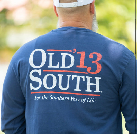 Old South Campaign Logo Navy