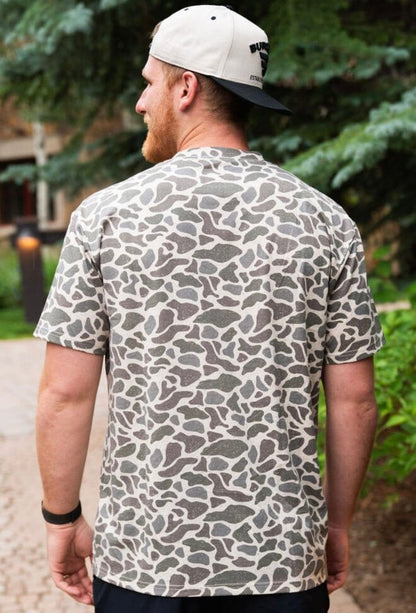 Burlebo Classic Deer Camo Outdoors Pocket Tee