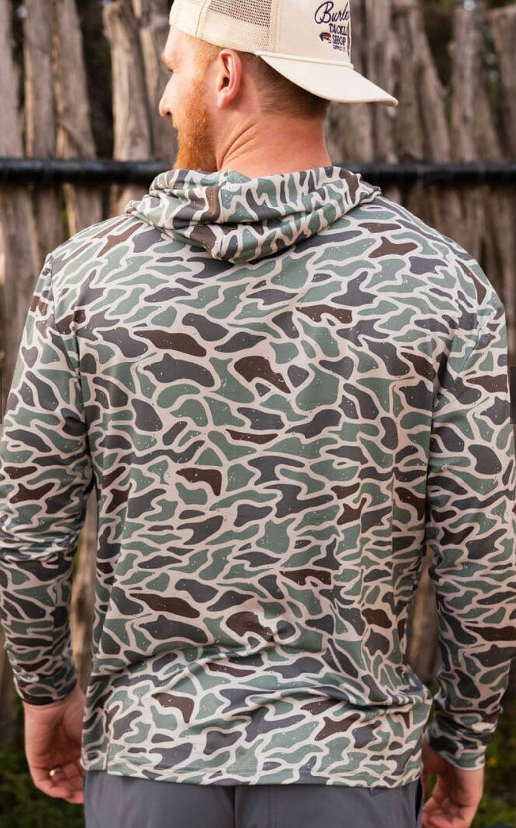 Burlebo Performance Hoodie Retro Duck Camo