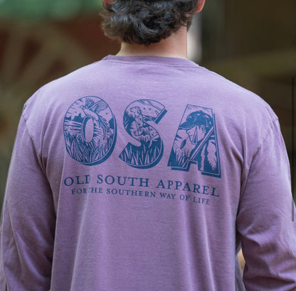 Old South OSA Lifestyle L/S Berry