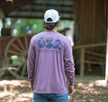 Old South OSA Lifestyle L/S Berry