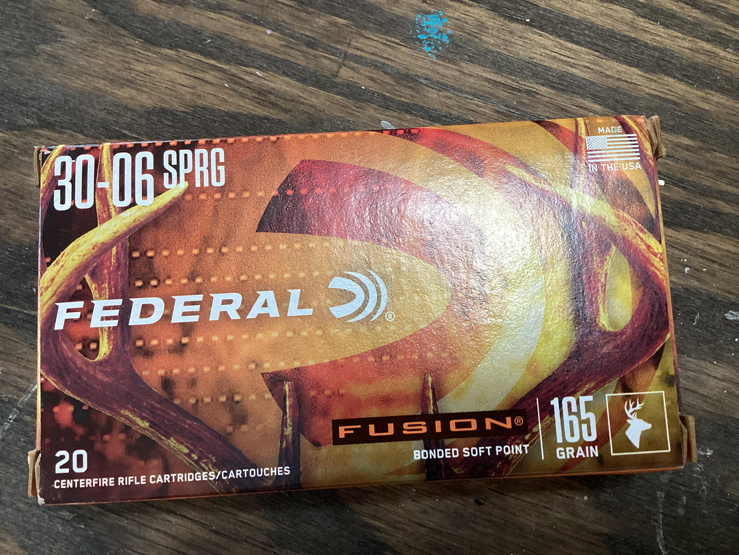 Federal Fusion F3006FS2 Rifle Ammo 30-06