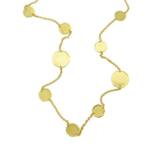 Betty Carre Coins Long Necklace