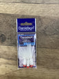 Danielson crappie jig 1/16oz, 3pk red/white