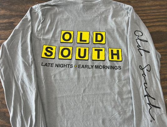 Old South Apparel - Late Nights - Long Sleeve