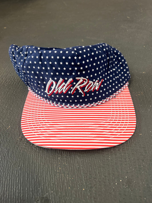 Old Row Stars & Stripes Nylon Hat