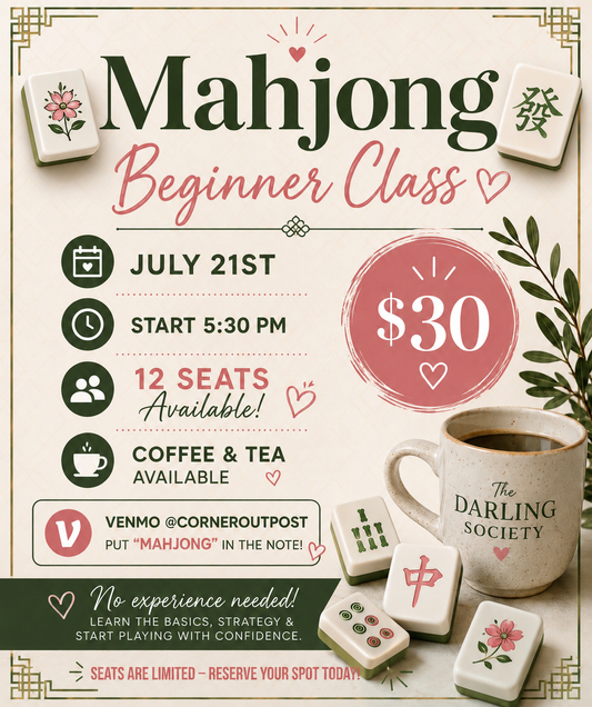 Mahjong Beginner Class