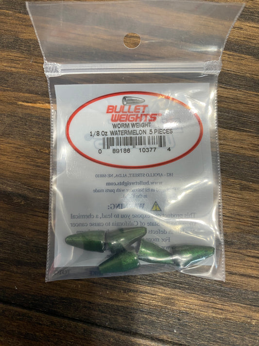 Bullet Weights BWP18WMN Worm Weight