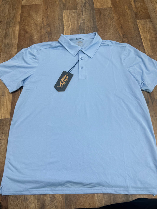 Aftco Air O Mesh Polo Airy Blue