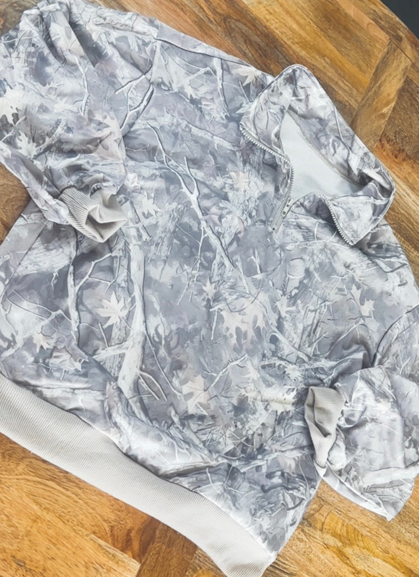 Real Tree 3/4 Pullover