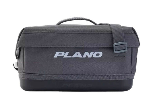 Plano soft sided fishing tackle bag with shoulder strap and top handle