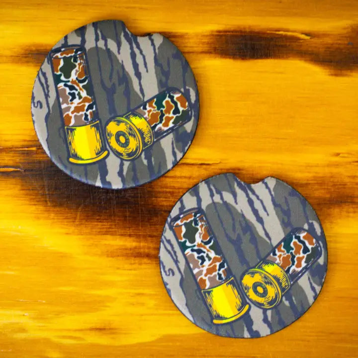 Scent South - Shotgun Shell Car Coasters