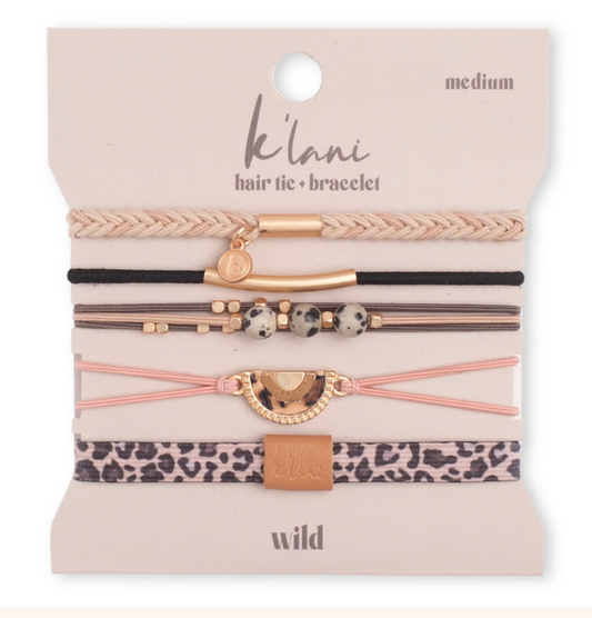 Wild- Hair Tie Bracelet