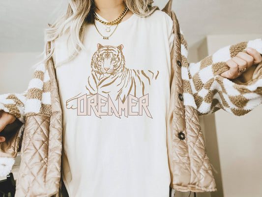 Retro Dreamer Tiger Tee