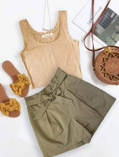 Kick-off Paper Bag Shorts