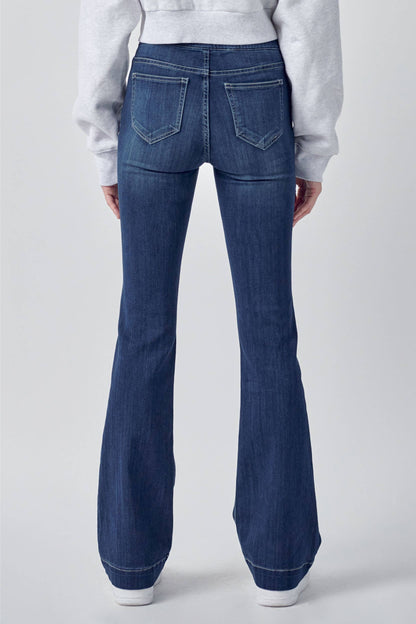 Cello Mid Rise Pull-On Jeans - AB35324DK-33"