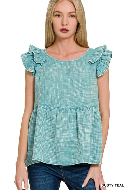 The Olive Meadow Top