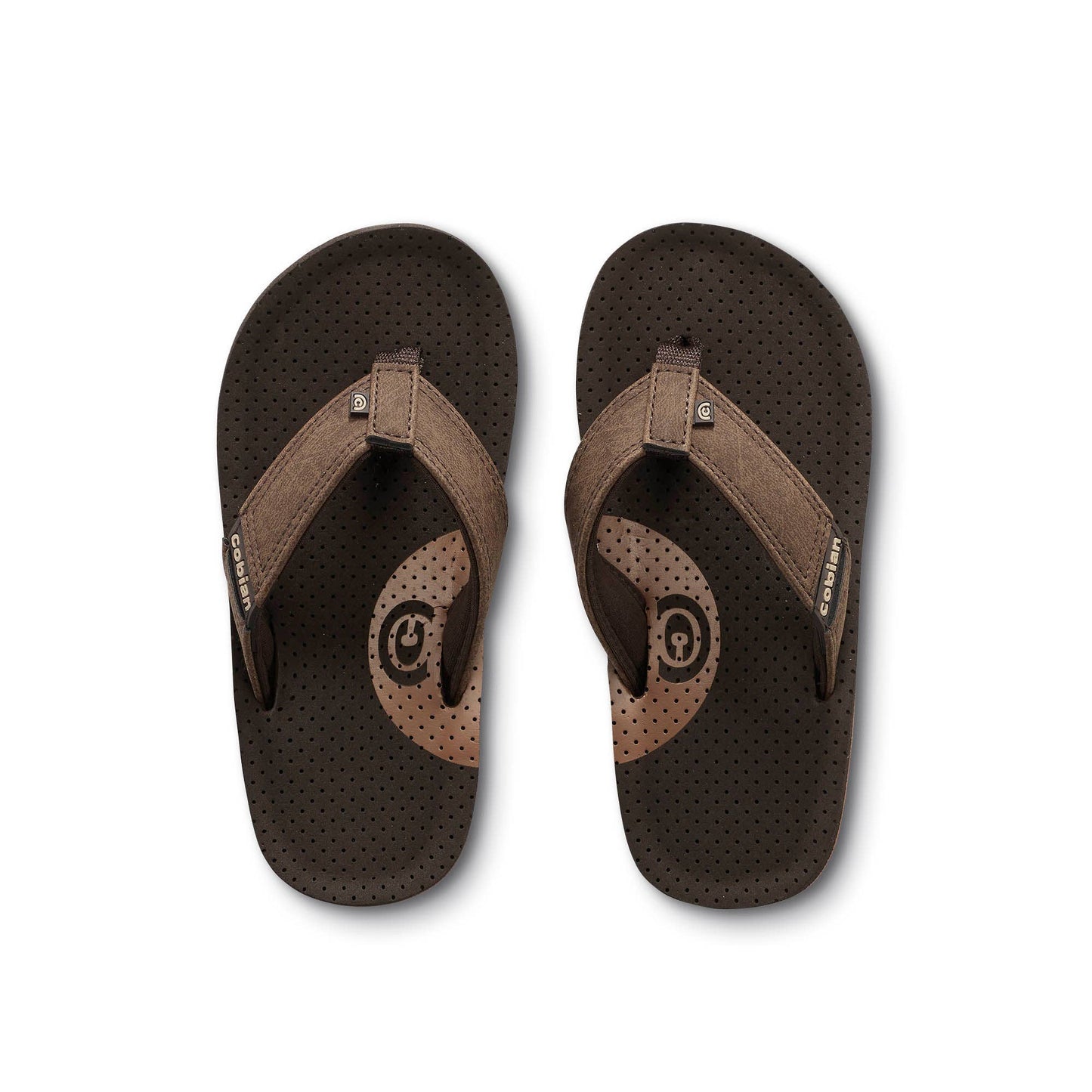 Cobian USA - ARV 2™ Jr. - Mocha Kid’s (Boys) High Quality Beach Flip Flop Sandal