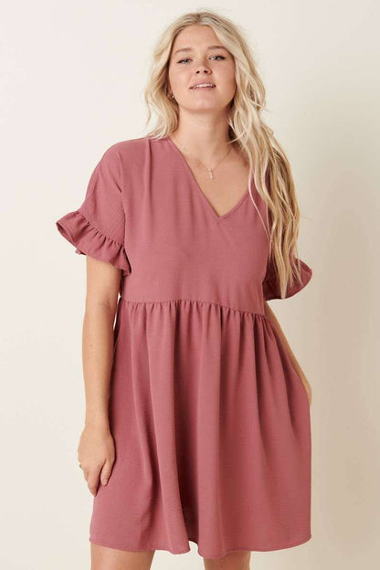 AIRFLOW DOLMAN MINI DRESS