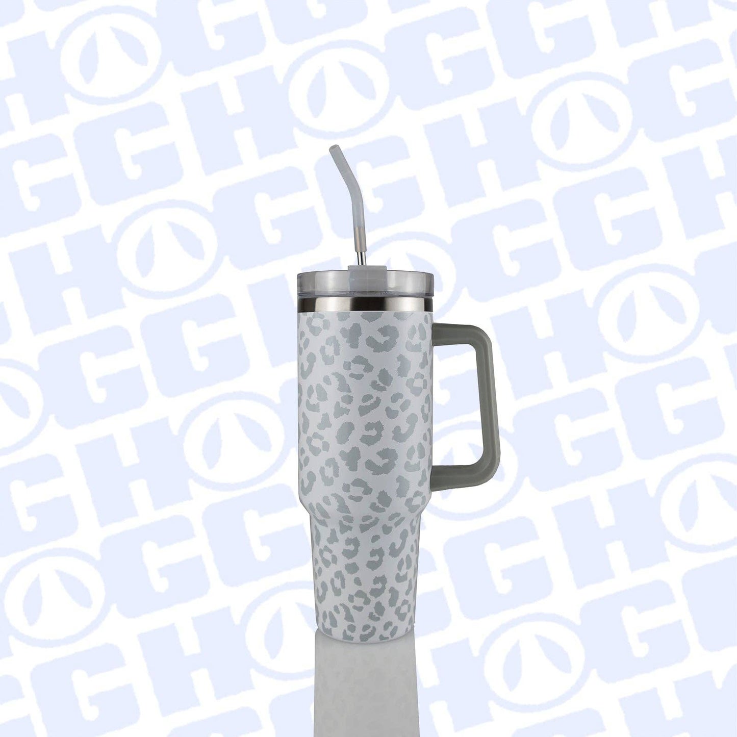 40oz POWDER COATED TRAVELER TUMBLER