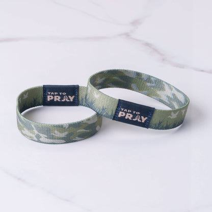 Tap To Pray™ Wristbands - Waterfowl Camo