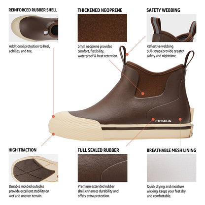 Men's Ankle Deck Boots