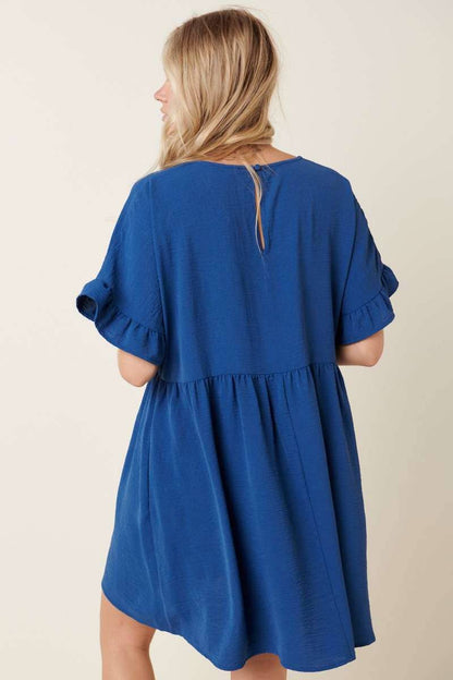 AIRFLOW DOLMAN MINI DRESS