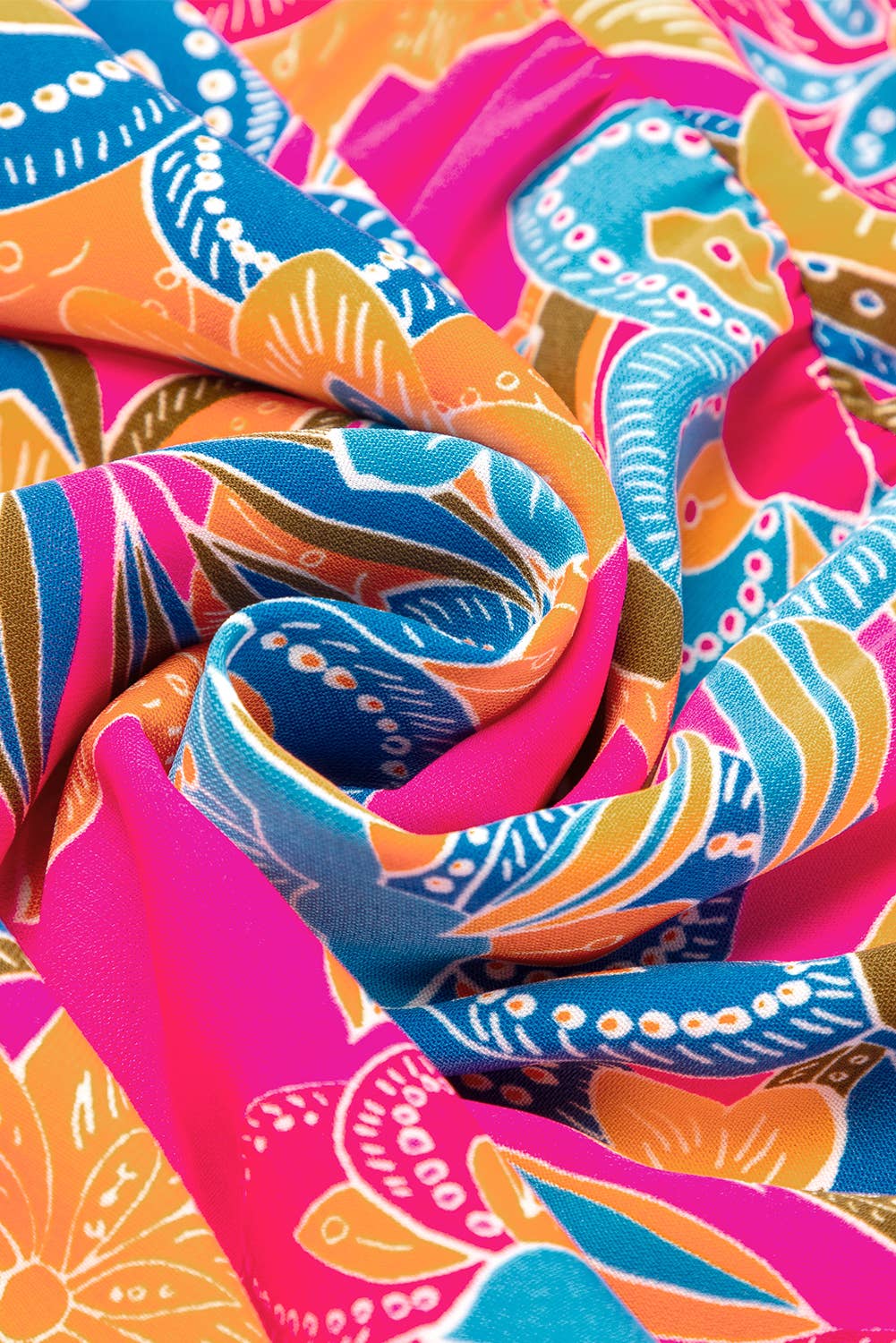 Maldives Boho Floral Maxi Dress