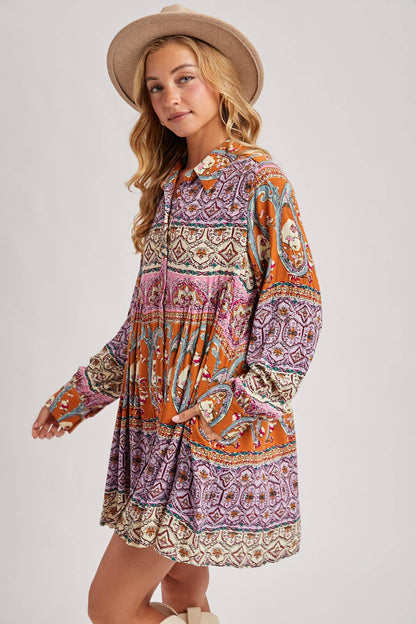 Sunset Bazaar Swing Dress