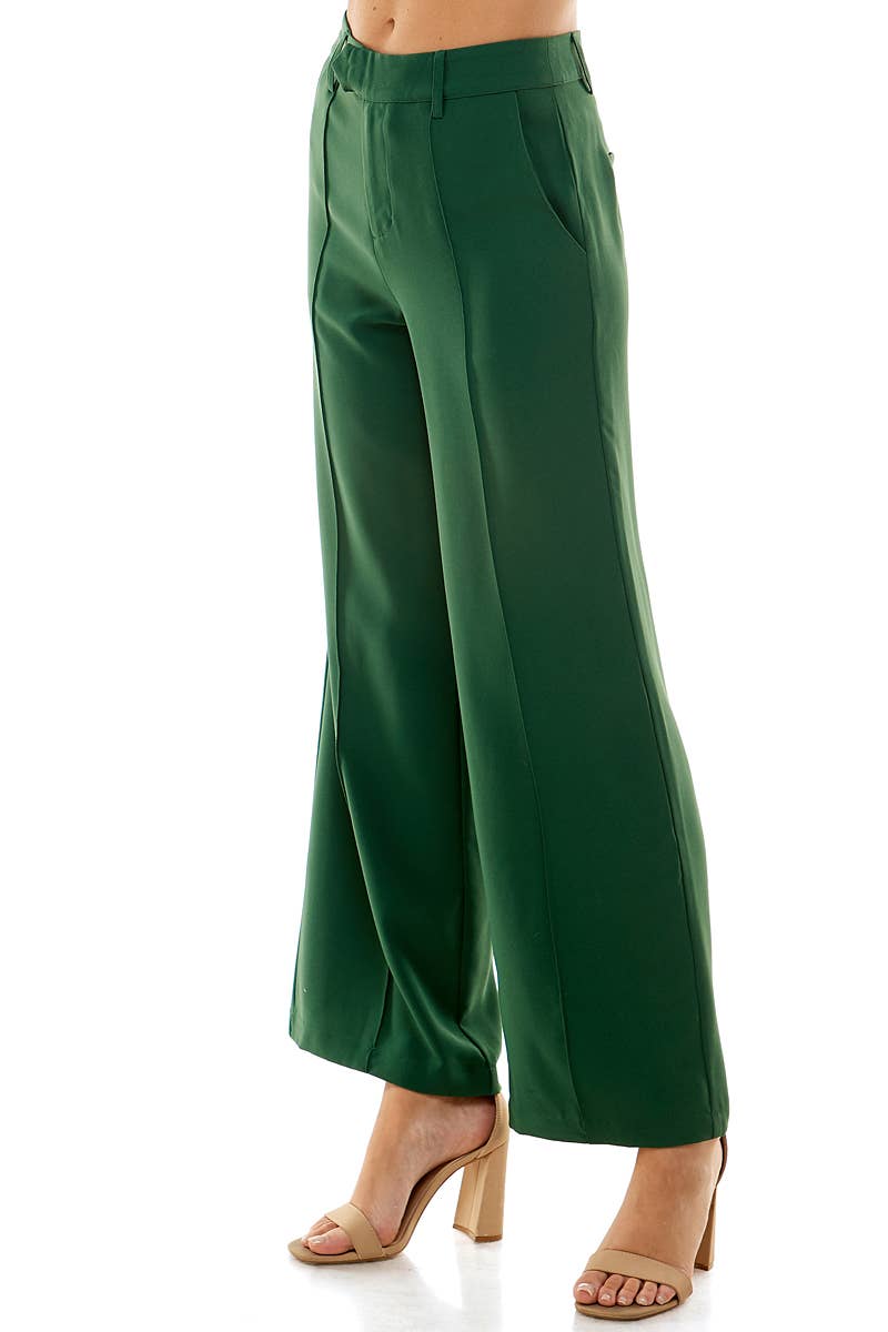 Stella’s Straight Leg Pant - Hunter Green