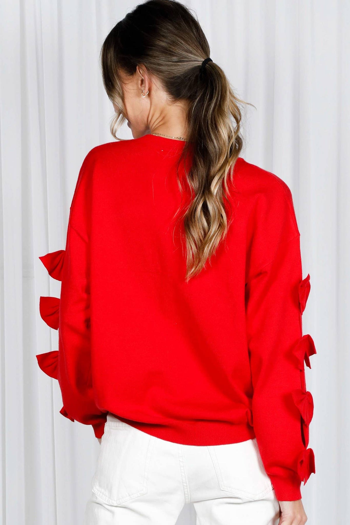 The Bow Down Sweater