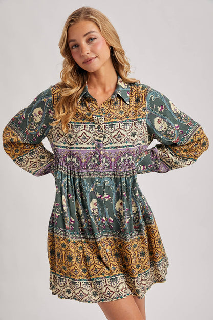 Sunset Bazaar Swing Dress