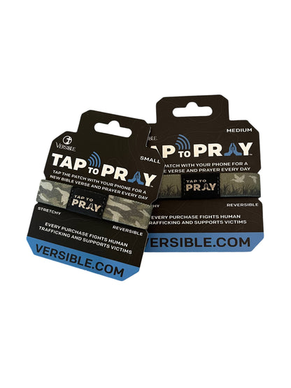 Tap To Pray™ Wristbands - Waterfowl Camo