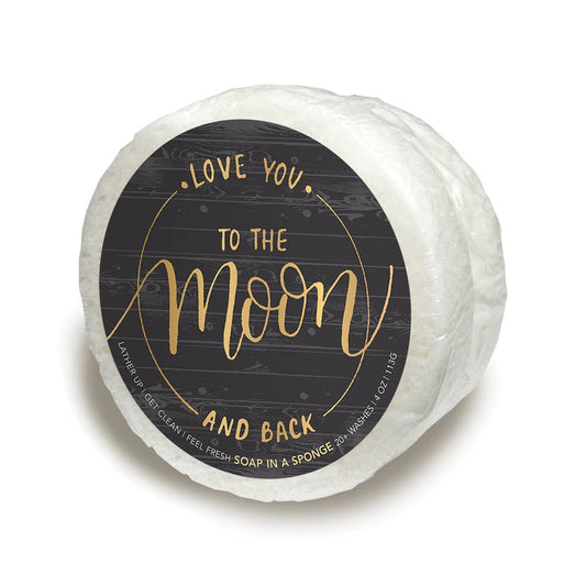 Love You to the Moon & Back Soap in a Sponge| VALENTINES DAY