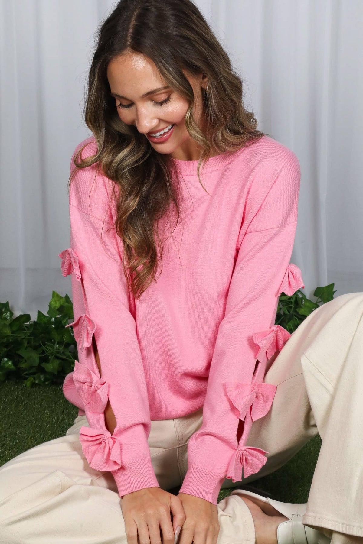 The Bow Down Sweater