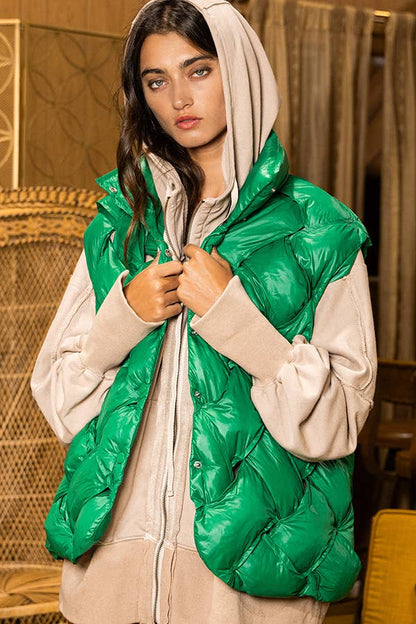The Amber Harvest Puffer Vest