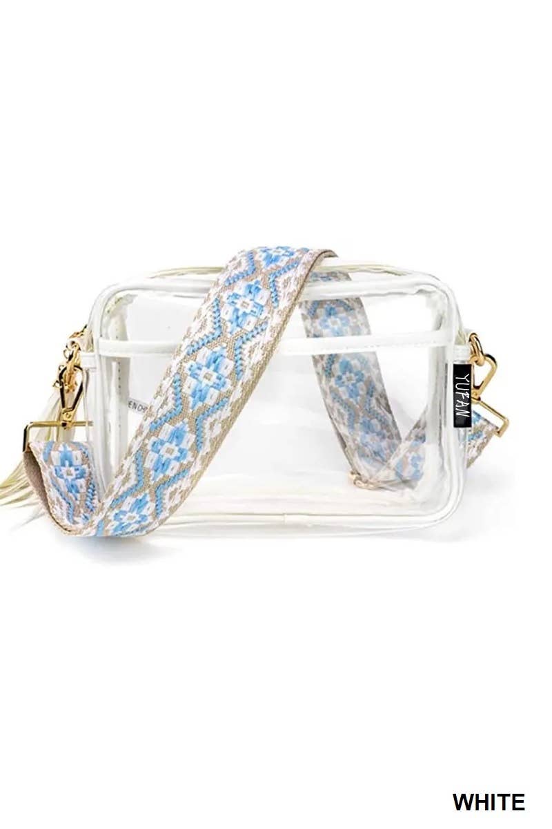 Clear Fanny Pack Stadium Approved Crossbody Bag