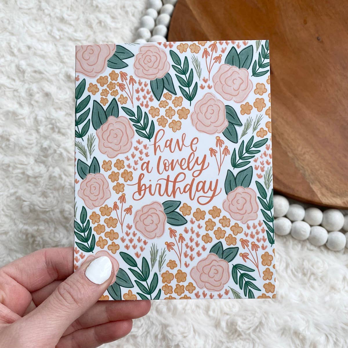 Big Moods - "have a lovely birthday" Birthday Card