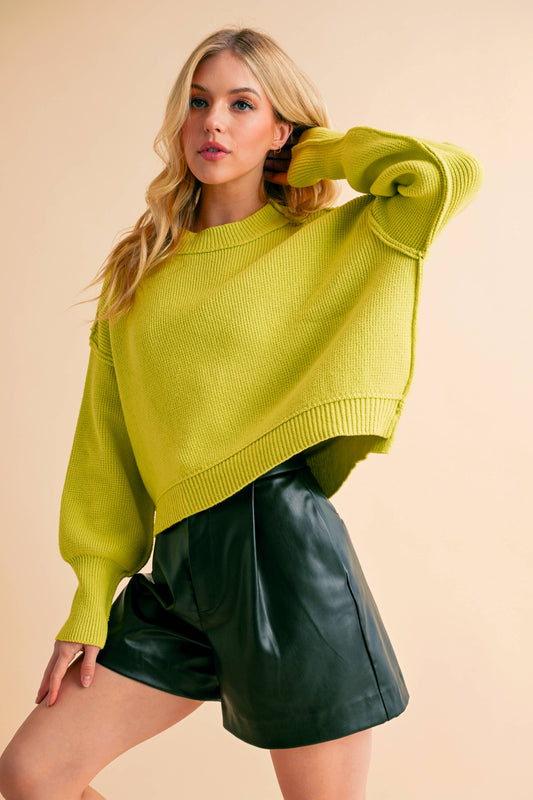 Green Regina Sweater