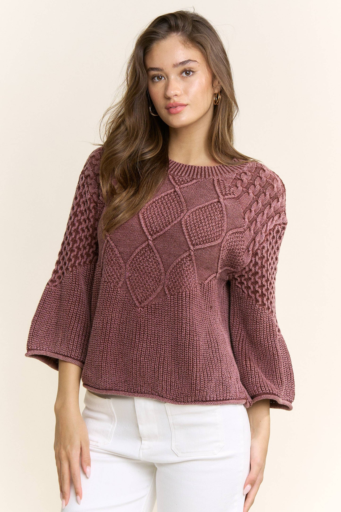 The Woven Whisper Sweater