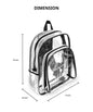 ...SI-25088 XL clear backpack Stadium approved for Game Day