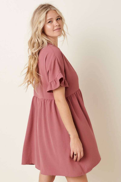 AIRFLOW DOLMAN MINI DRESS