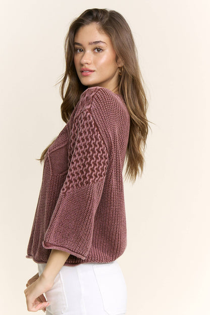 The Woven Whisper Sweater