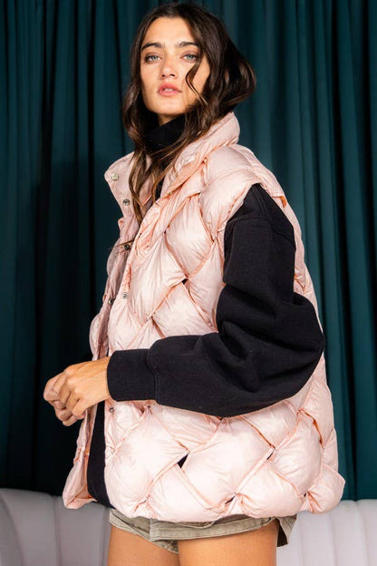 The Amber Harvest Puffer Vest