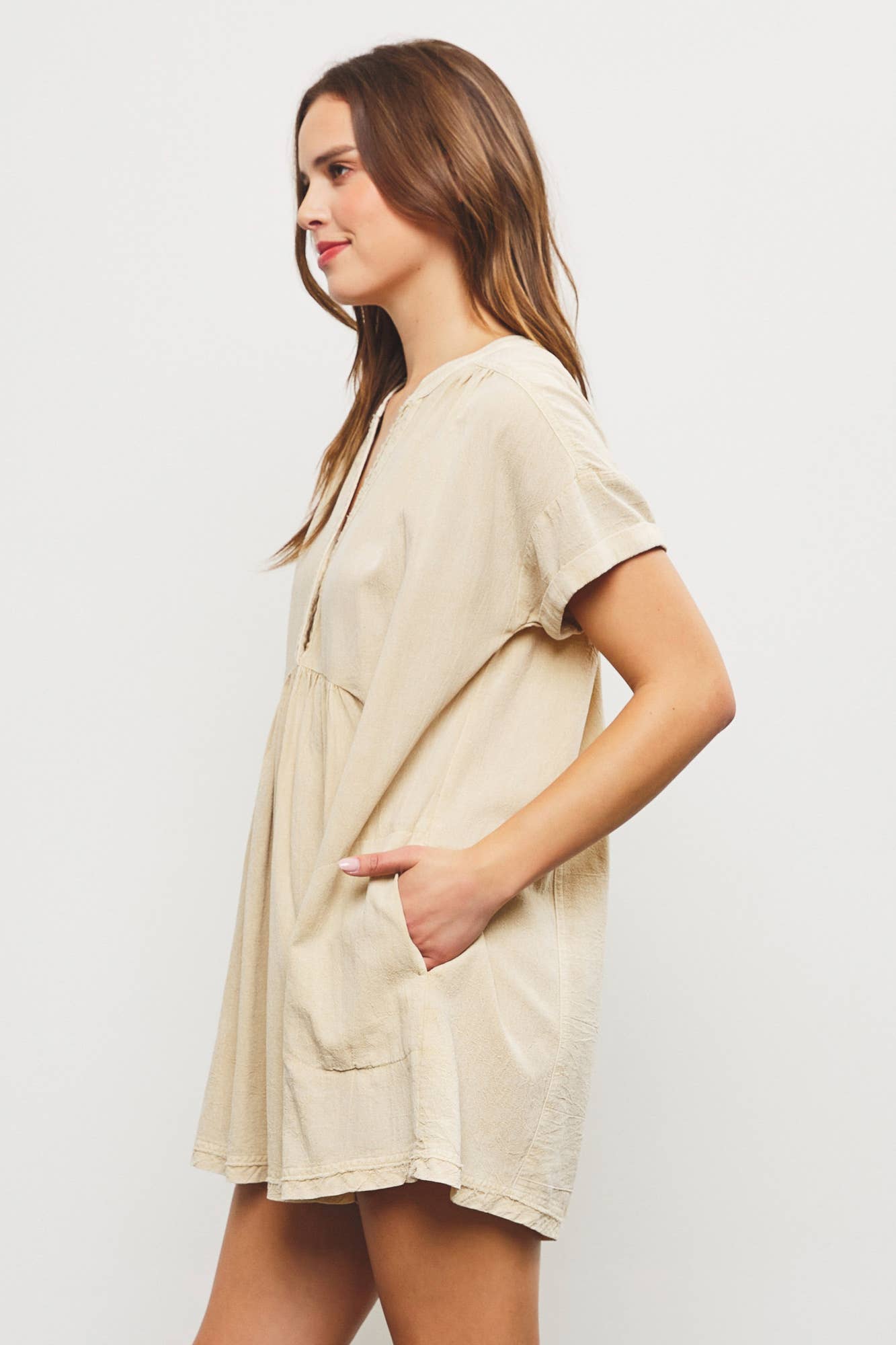 Jennifer taupe romper