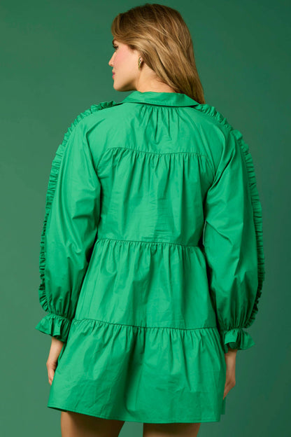 Becky bulb sequin dress