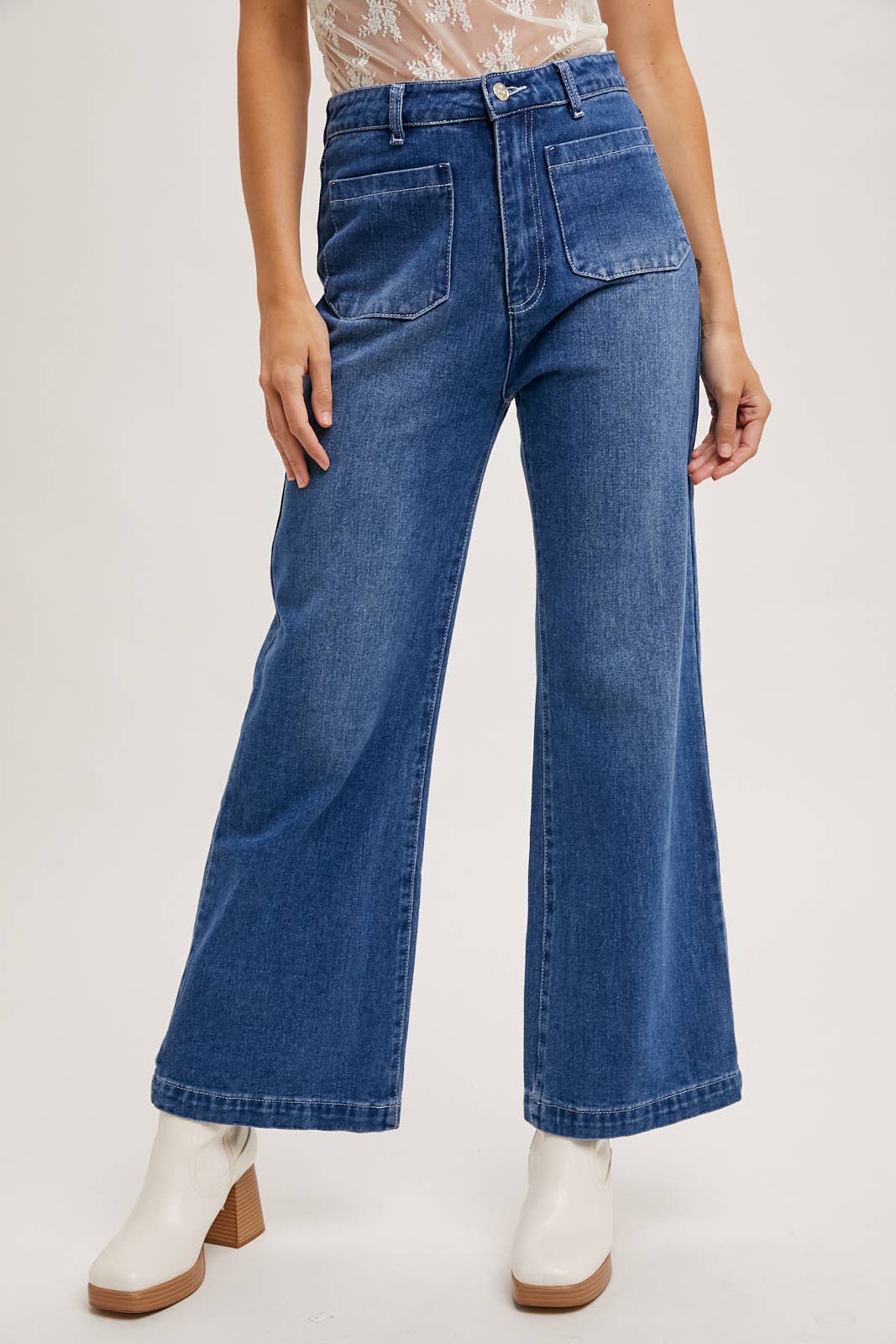 Free Spirit Wide Leg Jeans
