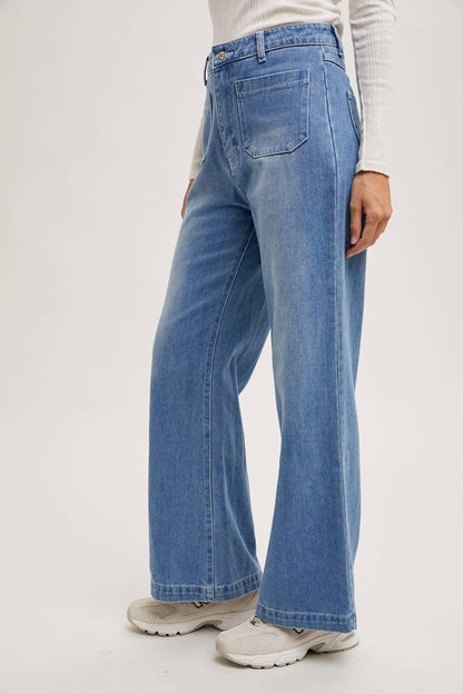 Free Spirit Wide Leg Jeans